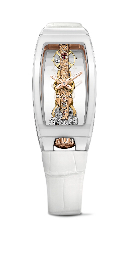Corum Golden Bridge Miss White Ceramic 2015 replica watch REF: B113/02625 - 113.109.15/0009 0000R Review